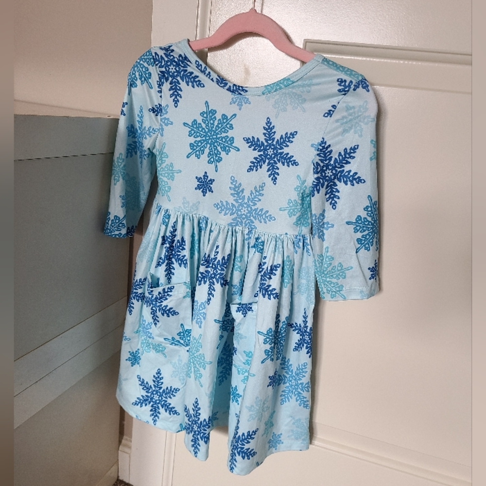 Mila & Rose Christmas / Winter Snowflake Dress